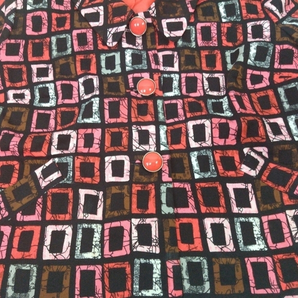 Geo pattern blazer - Picture 2 of 9